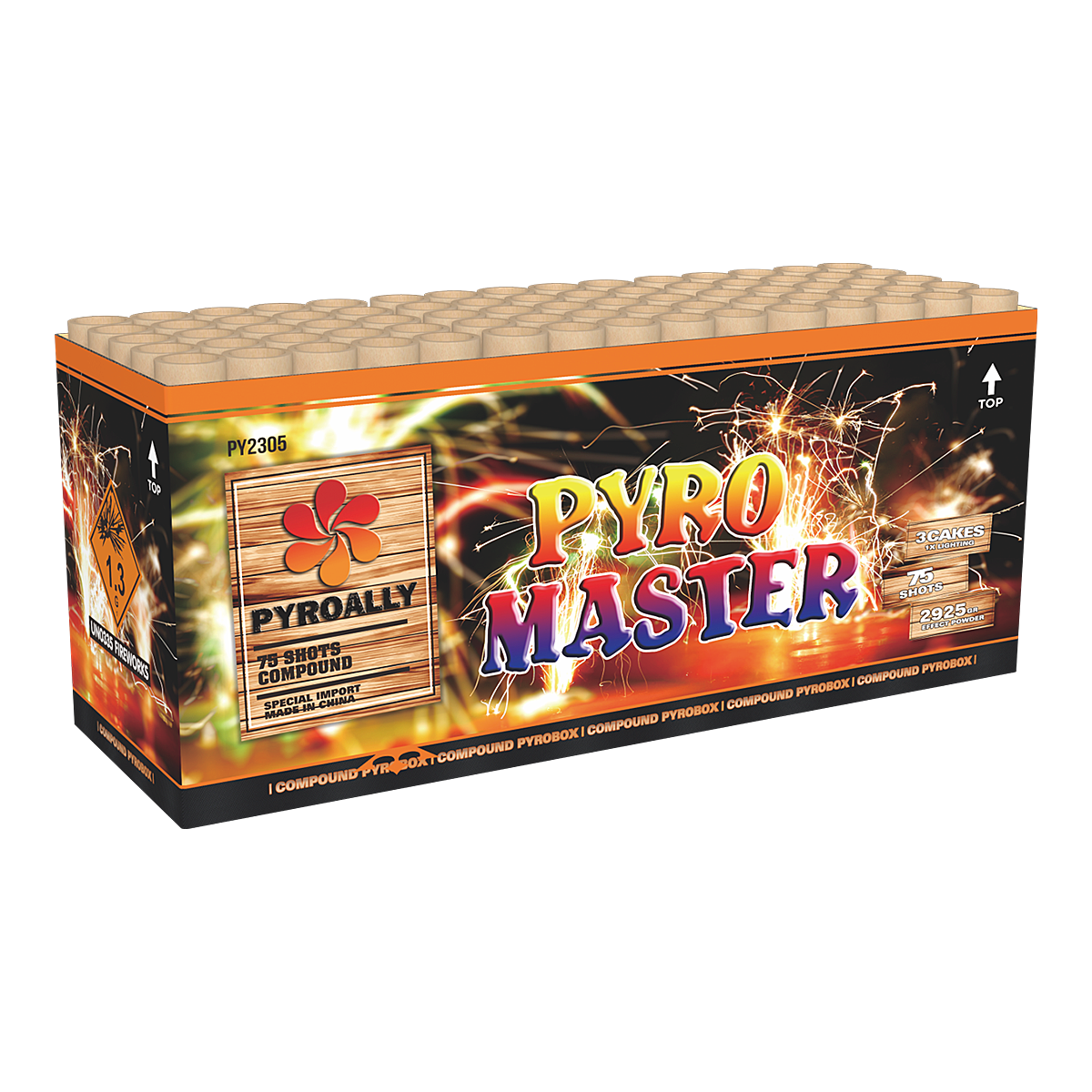 PY2305 - PYRO MASTER Compound fireworks